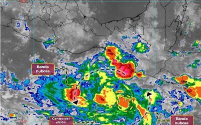 Se pronostican lluvias fuertes con tormentas para el Istmo, Costa y Sierra Sur