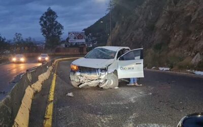 Se registra accidente en el Cerro del Fortín