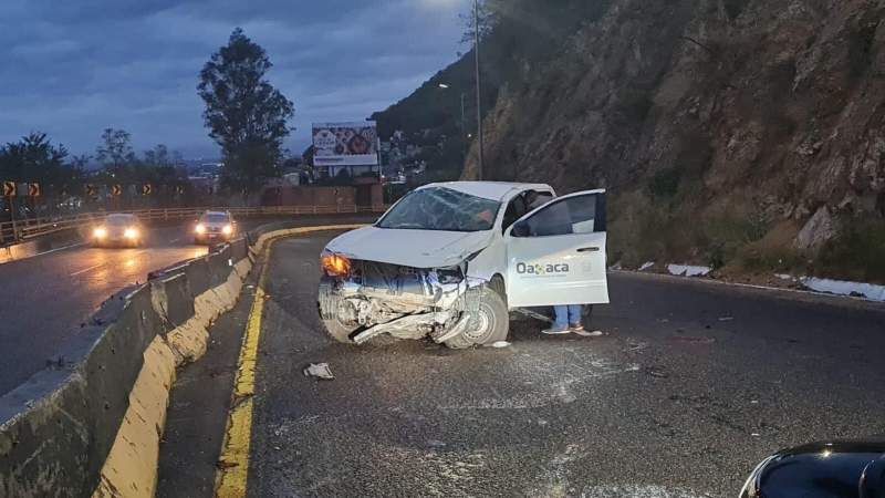 Se registra accidente en el Cerro del Fortín