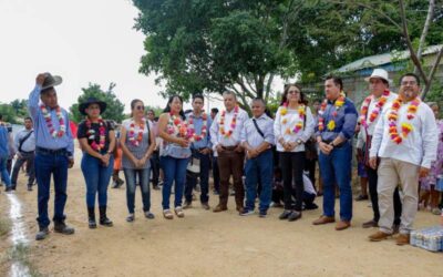 Siguen los trabajos de Rigoberto Chacón en la Villa de Zaachila