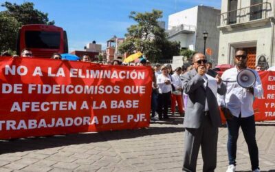 Sindicato del Poder Judicial anuncia paro de labores por eliminación de fideicomisos