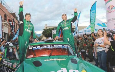 Toda una fiesta en Oaxaca con el arribo de la carrera Panamericana