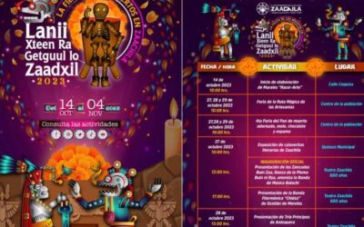 Todo está listo para las festividades de muertos en Zaachila