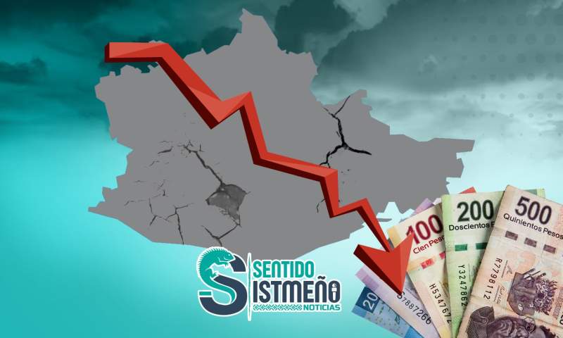 Tras máximo histórico registrado en último año de Murat, deuda pública de Oaxaca se reduce 147 mdp