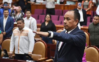 Asume Sergio López Sánchez presidencia de Jucopo en el Congreso de Oaxaca