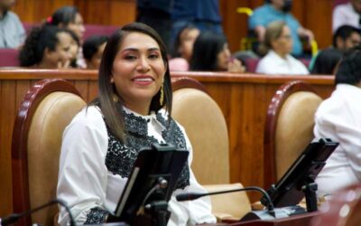 Diputada Yesenia Nolasco se reincorpora a sus actividades legislativas