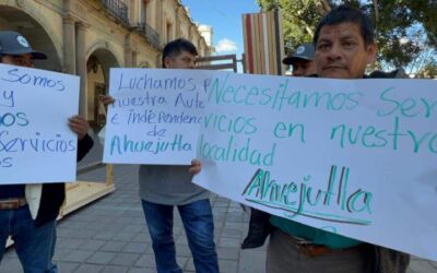 Exigen autonomía para Ahuejutla en San Martín Peras