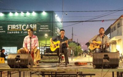 Un éxito concierto de Colectivo La Tregua en el centro de Juchitán