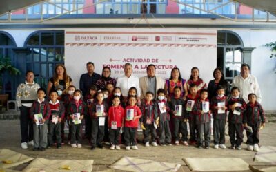 Fomentan hábito por la lectura entre escolares de Zaachila