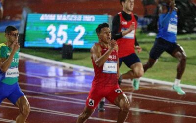 Luis Avilés conquista medalla de plata Panamericana para México en los 400 metros de atletismo