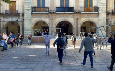 Sección 22 inicia jornada de protestas en el zócalo de Oaxaca