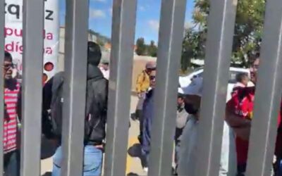 Sección 22 llegó tarde a su protesta en el Congreso