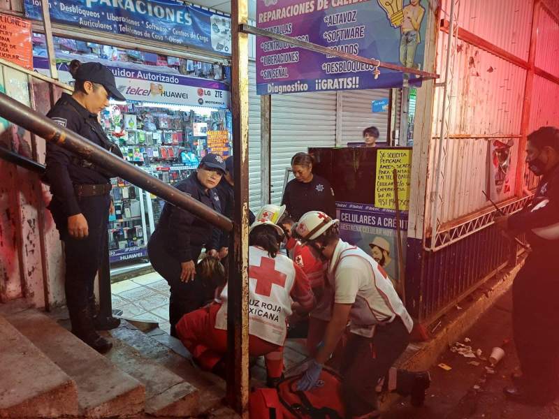 Mujer intentó quitarse la vida en Puente Peatonal del Mercado de Abasto