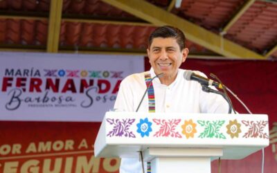 Anuncia Salomón Jara conclusión del hospital de Jalapa de Díaz para el 2024