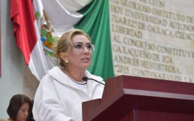 Aprobación de gubernatura de 2 años para Oaxaca es violencia política contra las mujeres: Diputada Cony Rueda