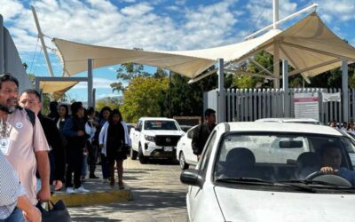 Desalojan complejo de Ciudad Administrativa por posible toma