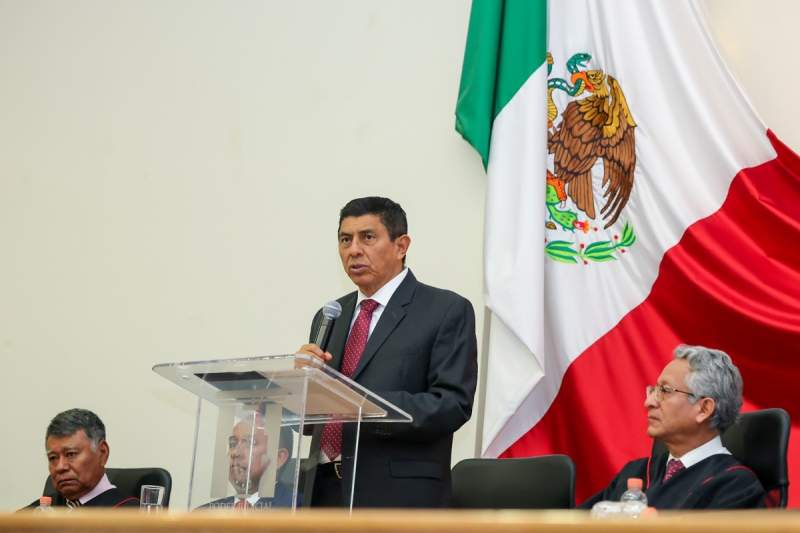 Poderes del Estado unidos por la transformación de Oaxaca: Gobernador Salomón Jara