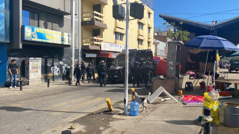 Se mantienen operativos Vs pirotecnia en la Central