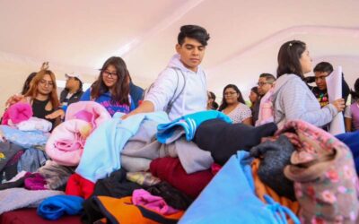 Se suman la UABJO y dependencias estatales a la campaña Abrigando Corazones