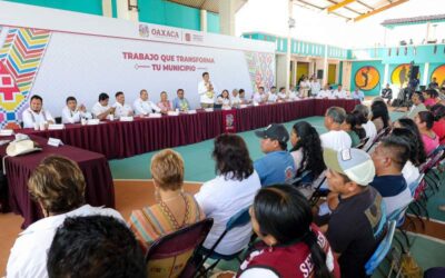 Con inversión millonaria, Gobierno de Oaxaca impulsa el desarrollo de San Juan Colorado