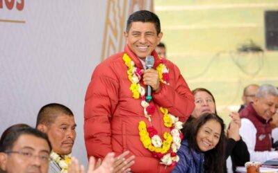 Desde San Melchor Betaza, el Gobernador Salomón Jara hace un llamado a trabajar en unidad para consolidar el desarrollo