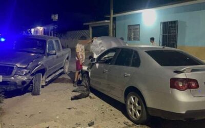 Detenido ebrio tras provocar choque en El Espinal