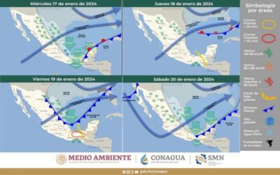 Emite Protección Civil alertamiento por frente frío número 27