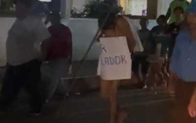 En Valle Nacional detienen a presunto violador y lo exhiben en las calles