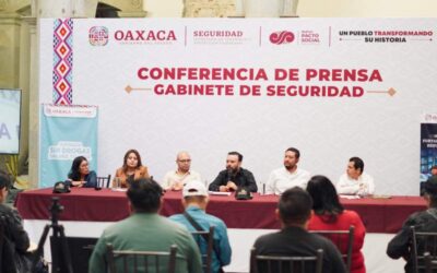 Garantiza SSPC entornos pacíficos y seguros en las regiones de Oaxaca