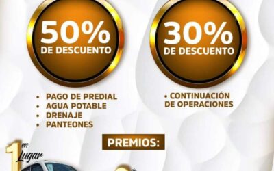 Invita Ayuntamiento de Zaachila a ponerse al corriente y participar en la rifa de grandes premios