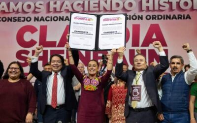 Morena declara a Claudia Sheimbaum candidata a la Presidencia de México