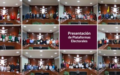 Presentan Partidos Políticos sus Plataformas Electorales ante el IEEPCO