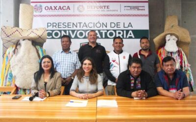 Lanza Gobierno de Oaxaca convocatoria Nacionales Conade 2024 Etapa Estatal