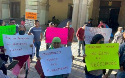 Alto a la invasión de sus terrenos exigen San Pedro El Alto