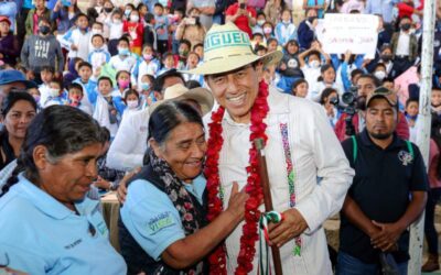 Anuncian inversión en viviendas, escuelas y salud para sacar del rezago a San Miguel Piedras