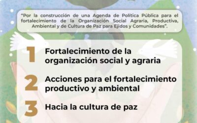 Convoca Sego al fortalecimiento de la organización social agraria