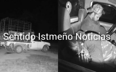 Ejecutan a tres varones y los abandonan adentro de camioneta en Guichicovi