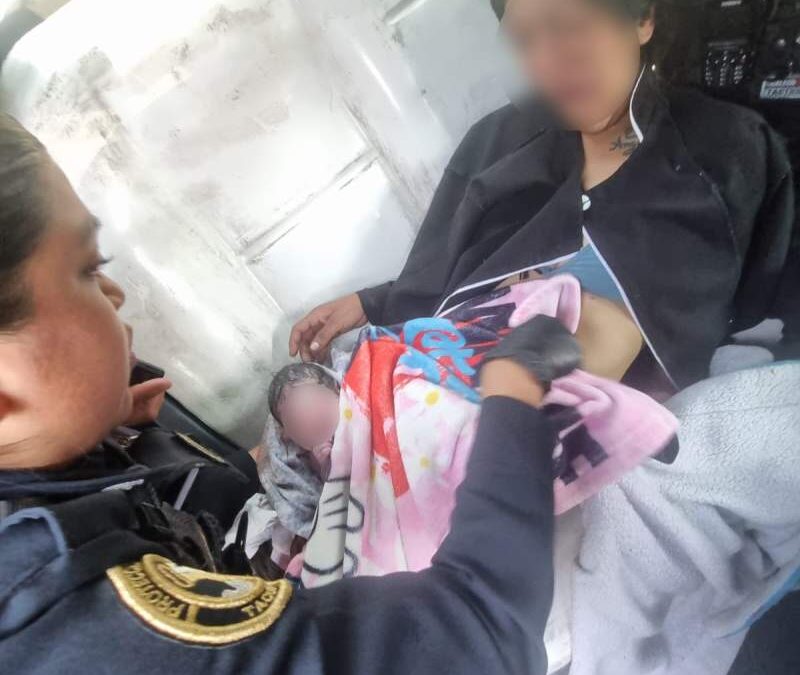 En la Alcaldía Miguel Hidalgo, una oficina de la SSC ayudó a una mujer que entró en labor de parto