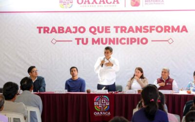 Llegan apoyos a Santiago Lalopa con Trabajo que Transforma tu Municipio