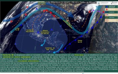 Lluvias escasas y temperaturas ligeramente altas se prevé para este miércoles