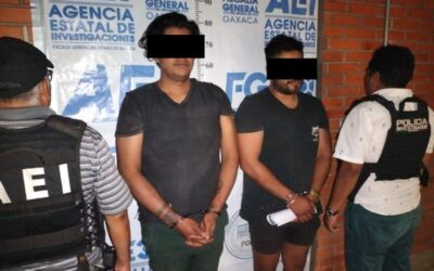 Logra FGEO detención de dos personas por delito de desaparición de una persona e inhumación clandestina en el Istmo