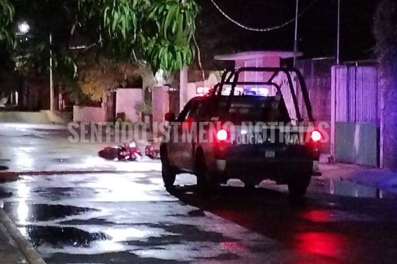 Matan a tiros a joven en Tehuantepec