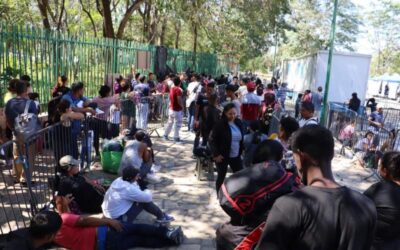 Miles de cubanos están varados en Chiapas, en espera de regularizarse