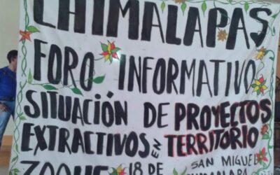 “Que ni lo intenten, nuestro territorio es libre de minería” le dicen zoques de Chimalapas a canadiense Minaurum Gold y gobierno federal