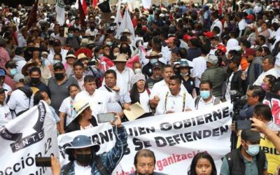 Sección 22 prepara jornada de movilizaciones en Oaxaca este martes
