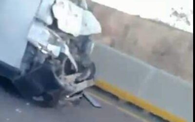 Seis lesionados deja accidente de Urvan en carretera Oaxaca-México