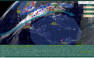 Tiempo estable y baja probabilidad de lluvias se prevén este sábado: Protección Civil