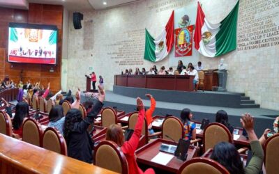 Cámara de Diputados de Oaxaca, sede del Sexto Congreso de la Mujer Oaxaqueña