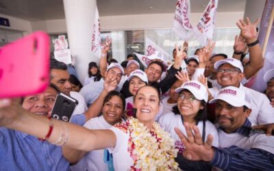 Claudia Sheinbaum continúa su recorrido por Oaxaca este miércoles 27 de marzo en Puerto Escondido y Huatulco