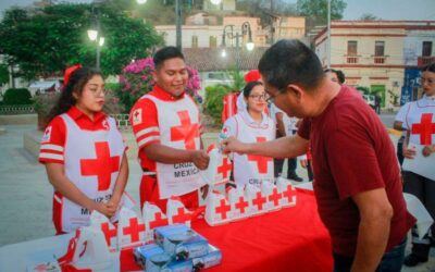 Cruz Roja inicia Colecta Anual “Todos somos héroes” en Tehuantepec